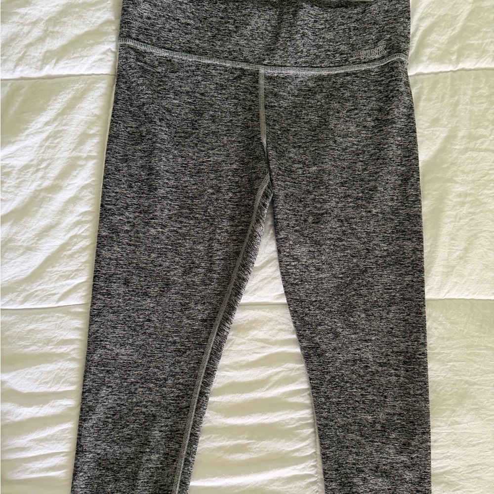 Pink yoga  Heather gray  Active Leggings